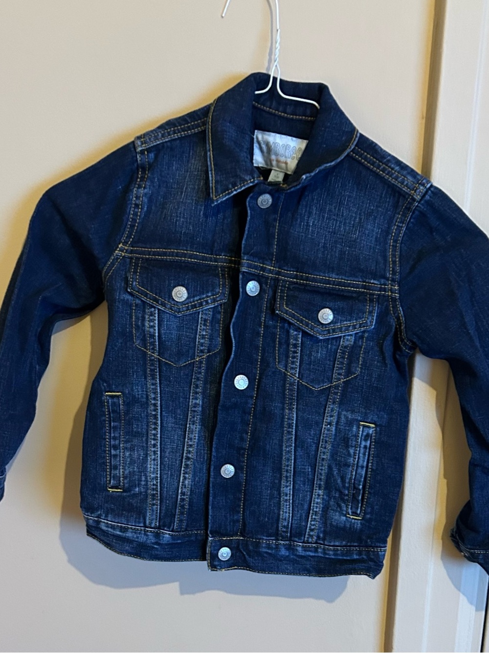 Gymboree Dark Blue Denim Jacket - Kids Jean Trucker